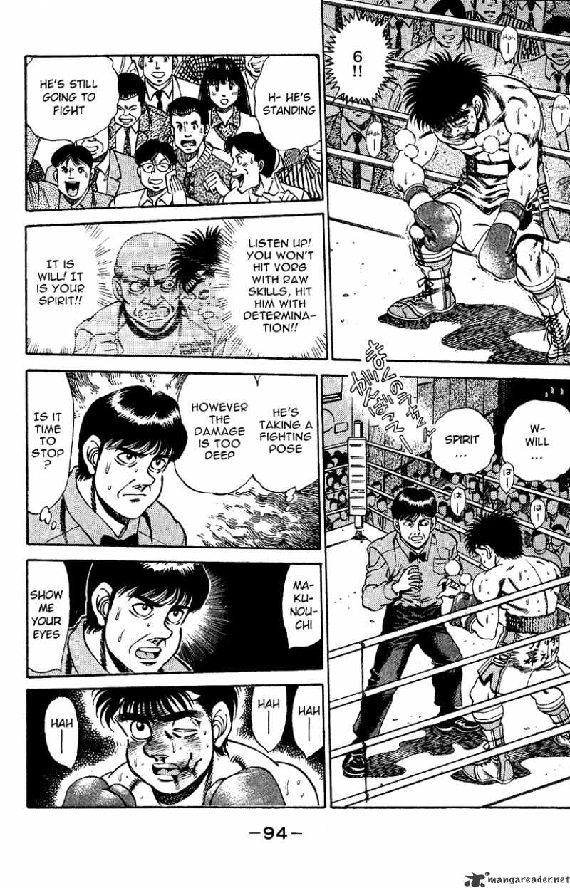 Hajime no Ippo: Fighting Spirit, Chapter 164 image 12